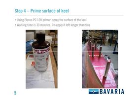 Bavaria keel installation manual page 5