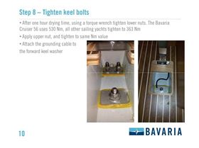 Bavaria keel installation manual page 10
