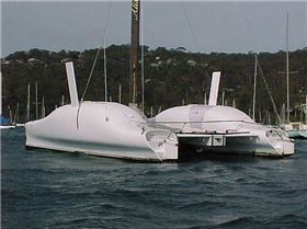 Alisios outboard motor position