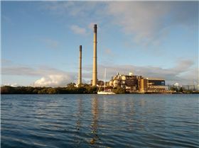 Arriba stuck in the North Arm