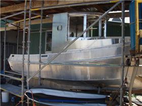 Tugboat under construction