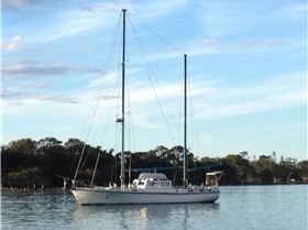 Concrete Ketch for sale.