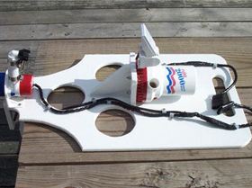 bilge pump set up