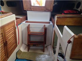 sundays work fitting engine cover 016