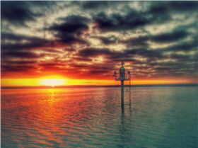 Sunrise over Eastern Cove