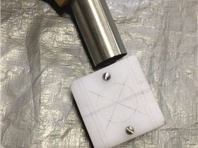 Vane part requiring lath work.