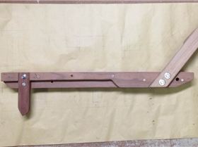 Starboard side of frame.