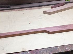 Port side of the frame.