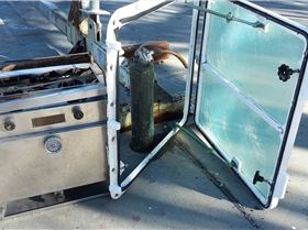 kero stove and old hatch