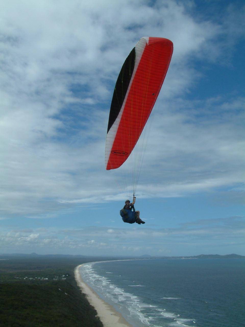 Carl above Teawah beach
