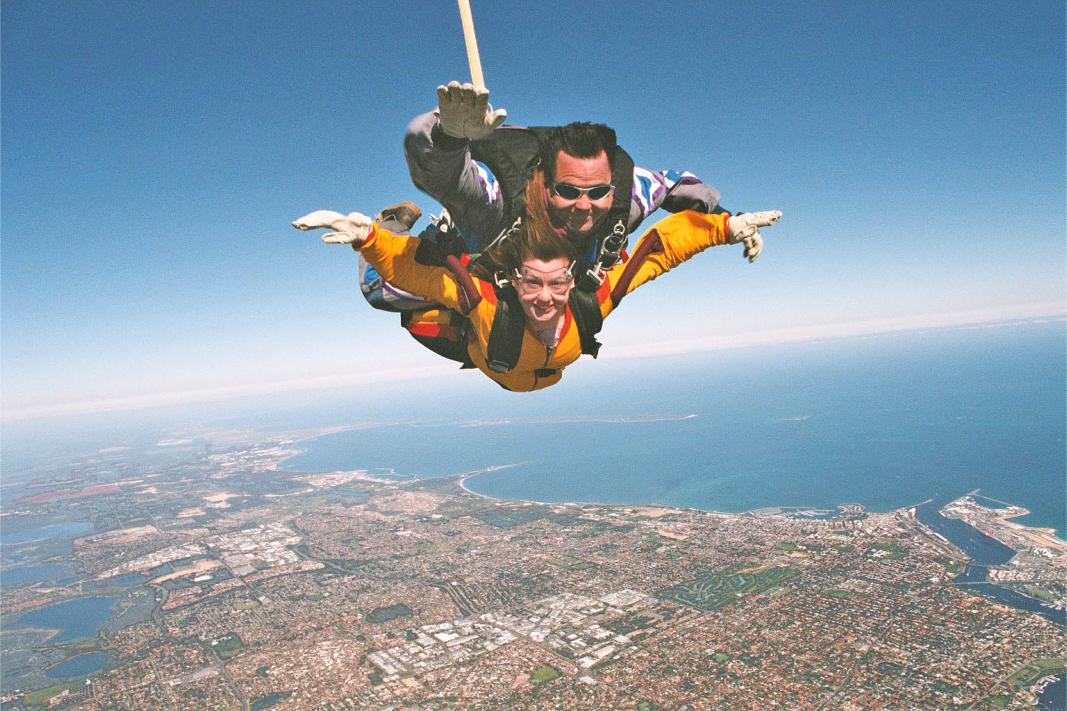 Tandem Over Fremantle