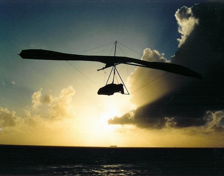 Flying at Cottesloe Westerly