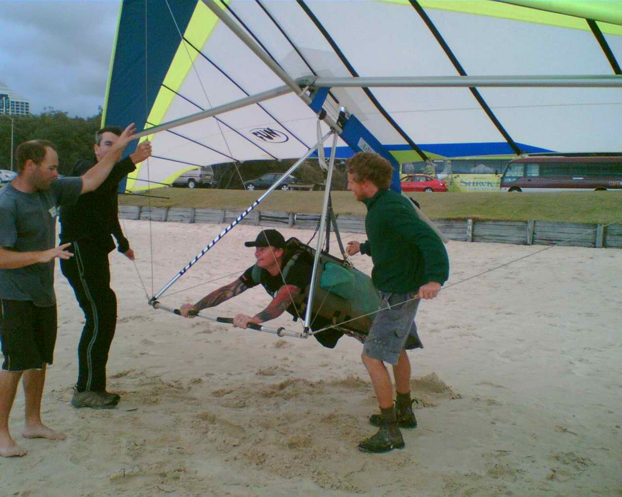 Kiting an Eastely on Gold Coast
