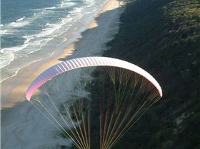 Perfect day, Craig with tadem over Teawah