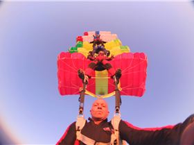 5 Stack with the boys on my 100th jump