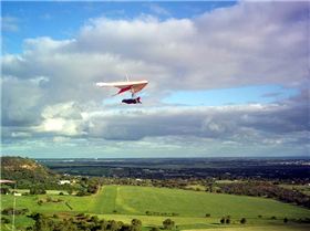 Hang-gliding near City View.  a bit light this day...