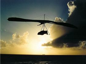 Flying at Cottesloe Westerly
