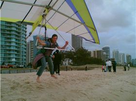 Kiting an Easterly on the Goldie