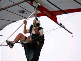 Hang gliding