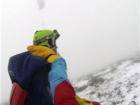 My first snowkite of 2015 - 8/6/15