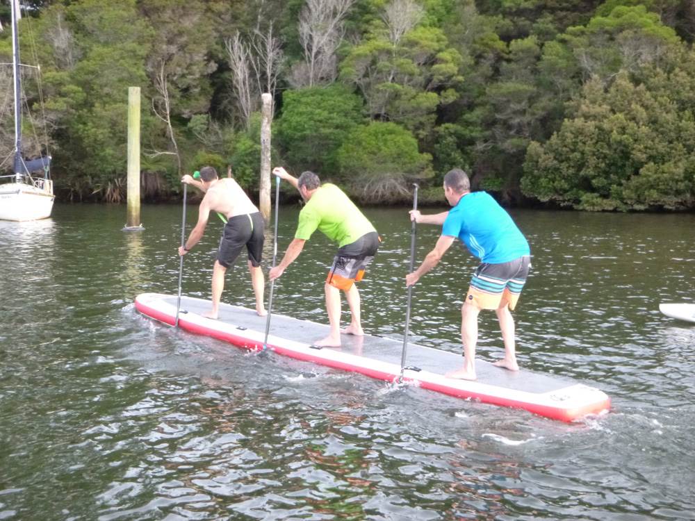 The Red Dragon in action