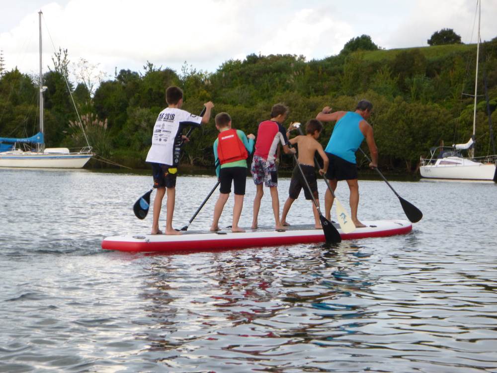 The Red Dragon in action