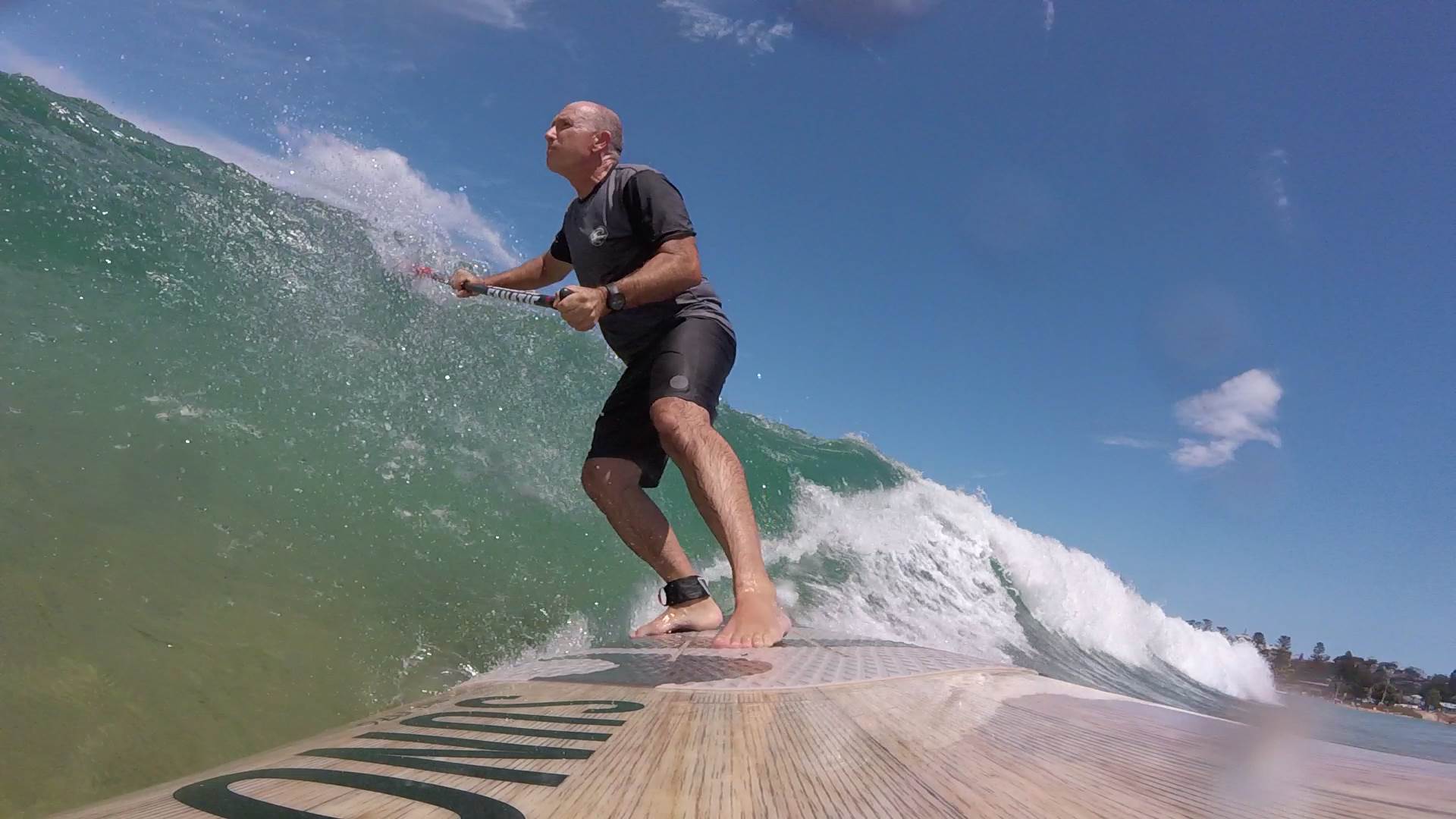 Closest I'll get to the green room today