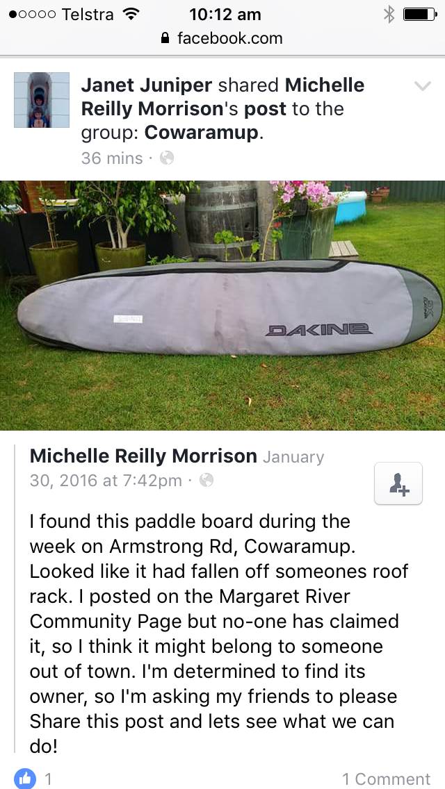 Lost a board