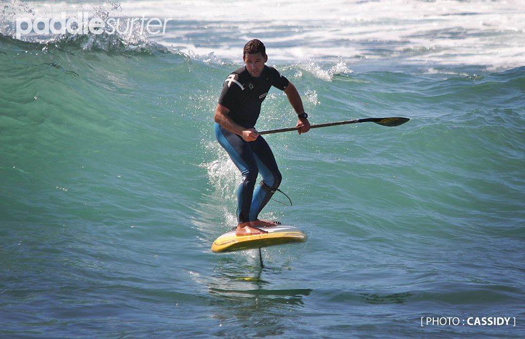 Foil foot positioning