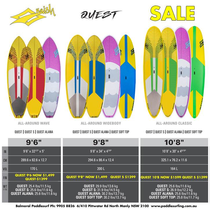 Naish Quest 2017 SALE 725