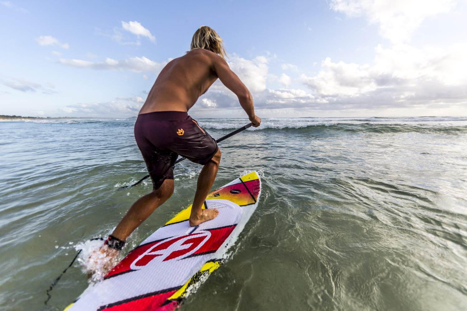 Pro rider Dimitri Georges, coming from France to show us how to ride the F-ONE Madeiro Pro 7'2''