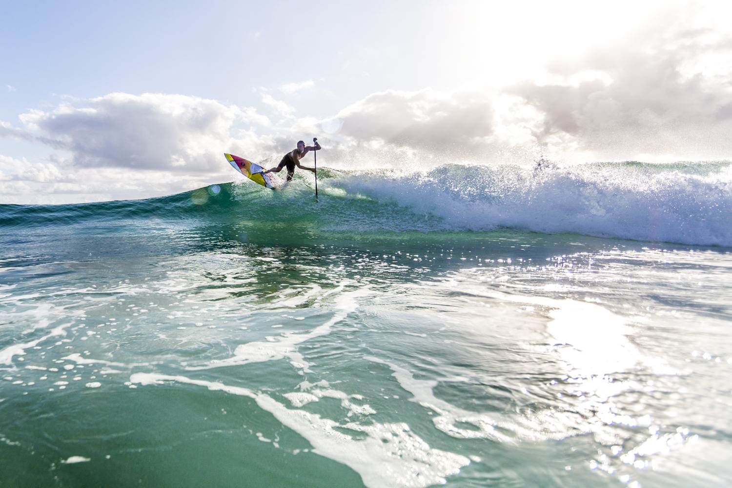 Pro rider Dimitri Georges, coming from France to show us how to ride the F-ONE Madeiro Pro 7'2''