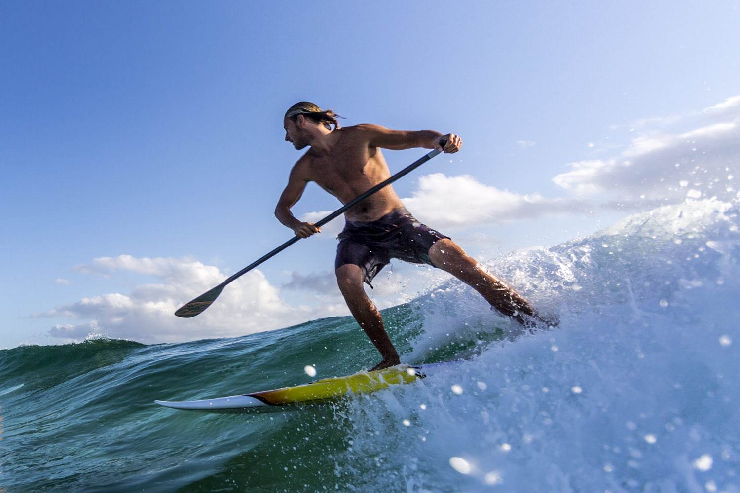 Pro rider Dimitri Georges, coming from France to show us how to ride the F-ONE Madeiro Pro 7'2''