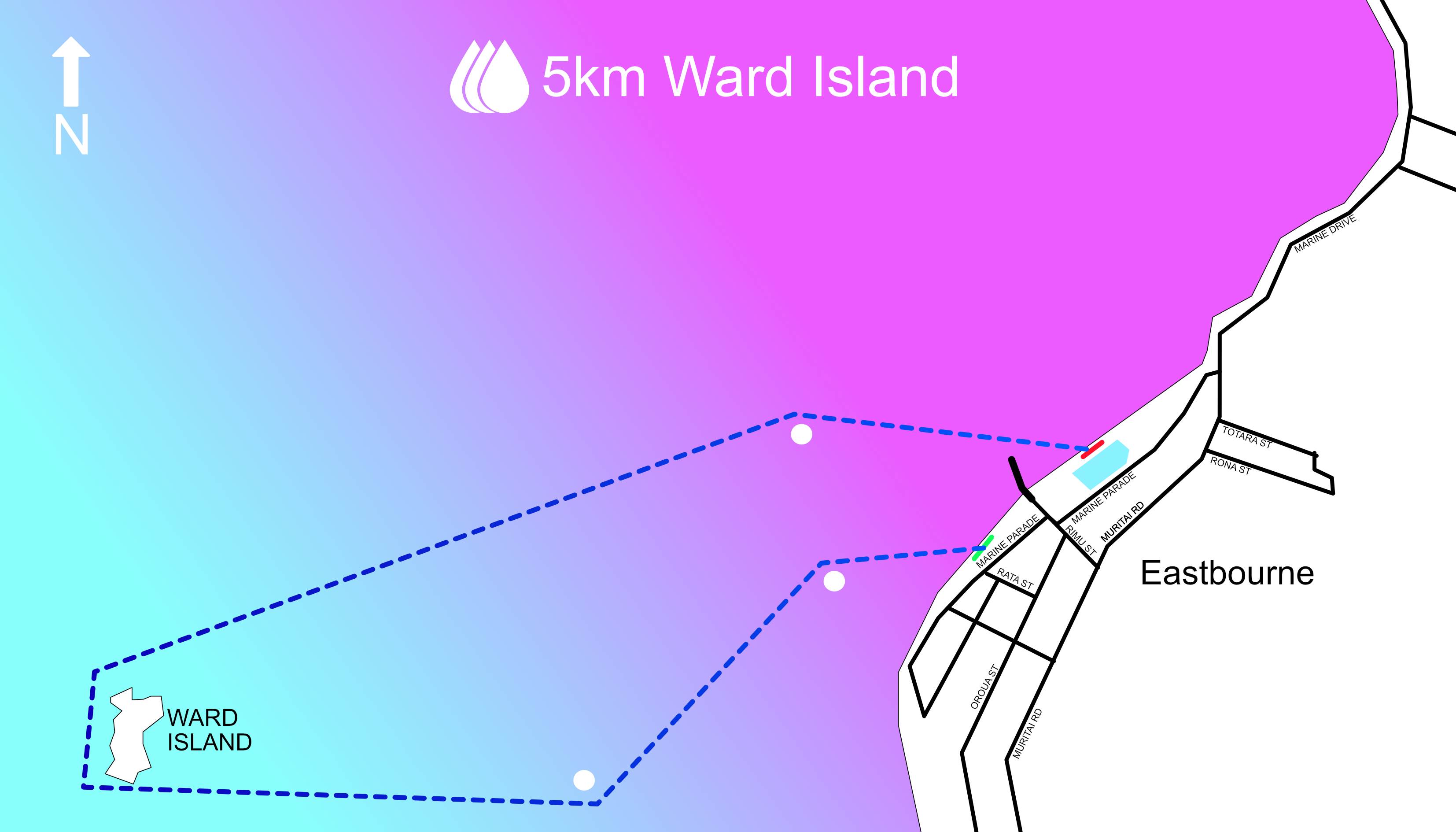 5km Ward island