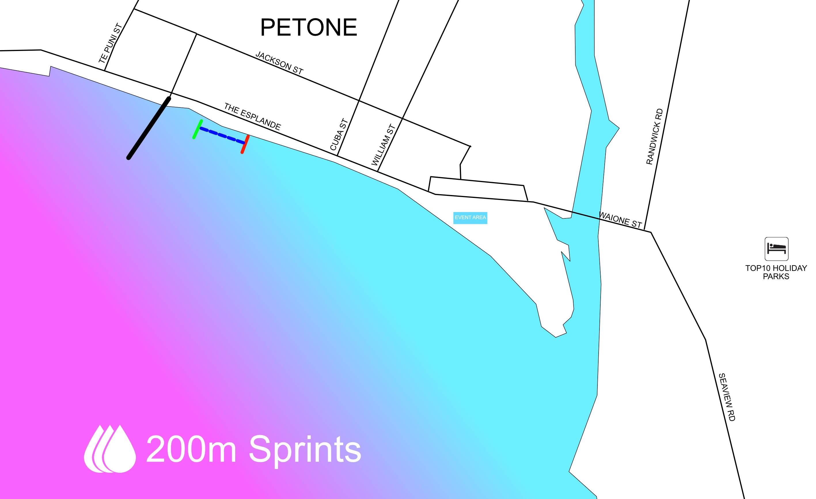 200m Sprint - Petone