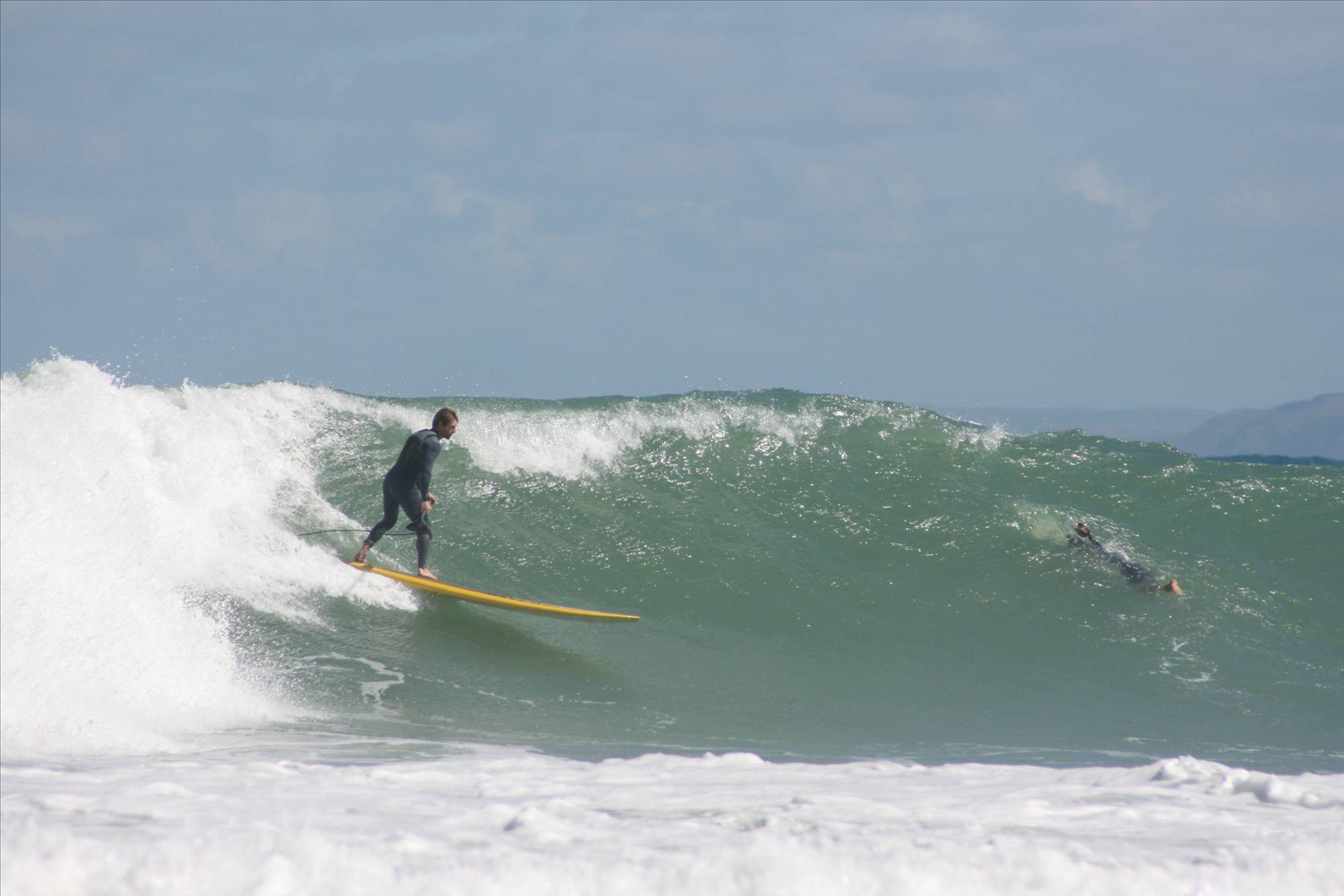 riding my new 106\"SUP
