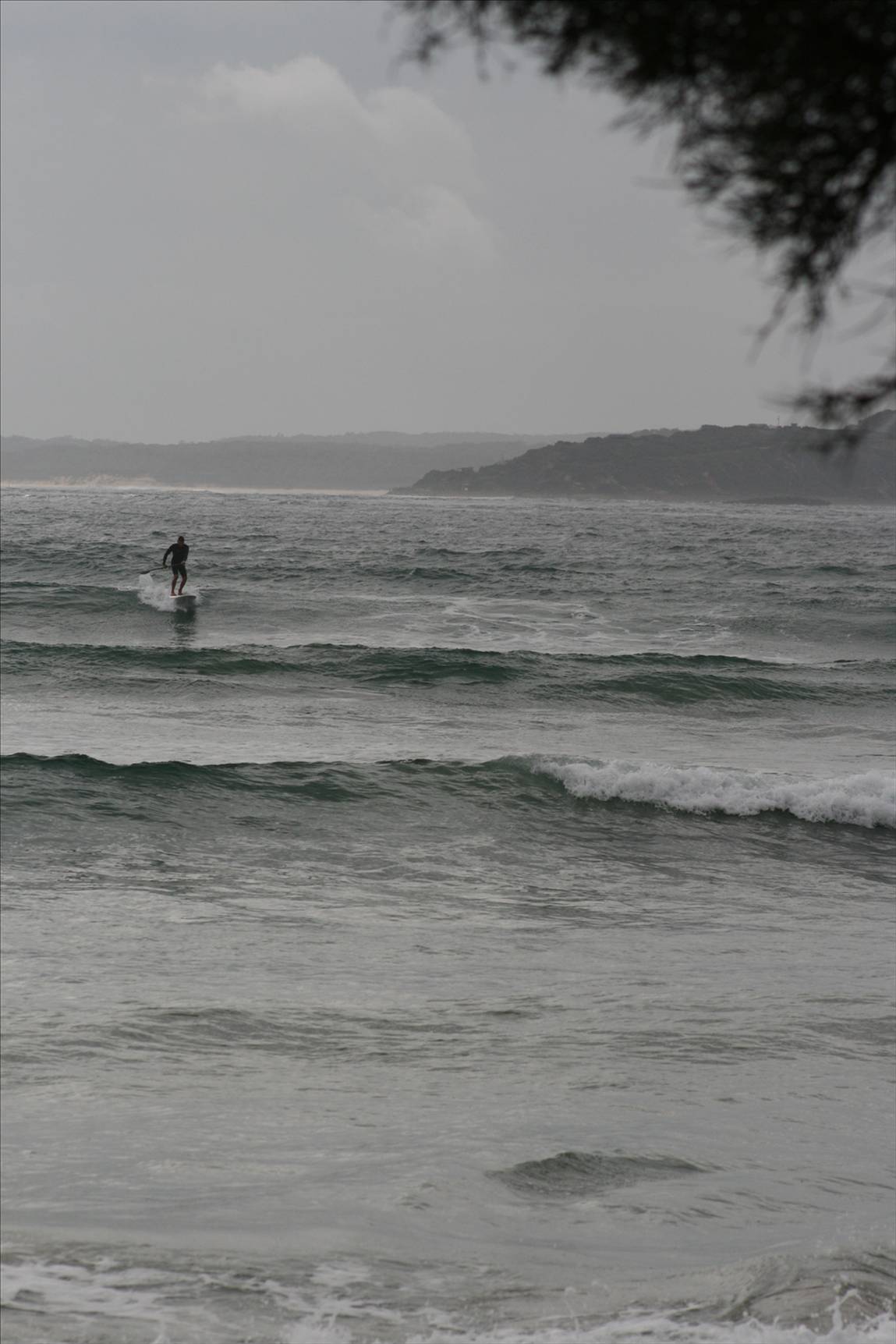 Stormy Sunday SUPing