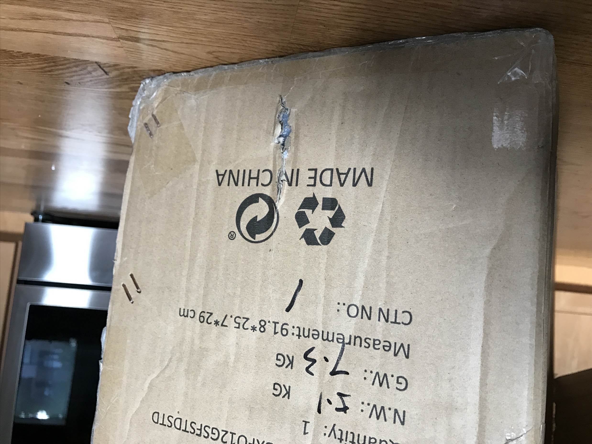 NP box and padding fail