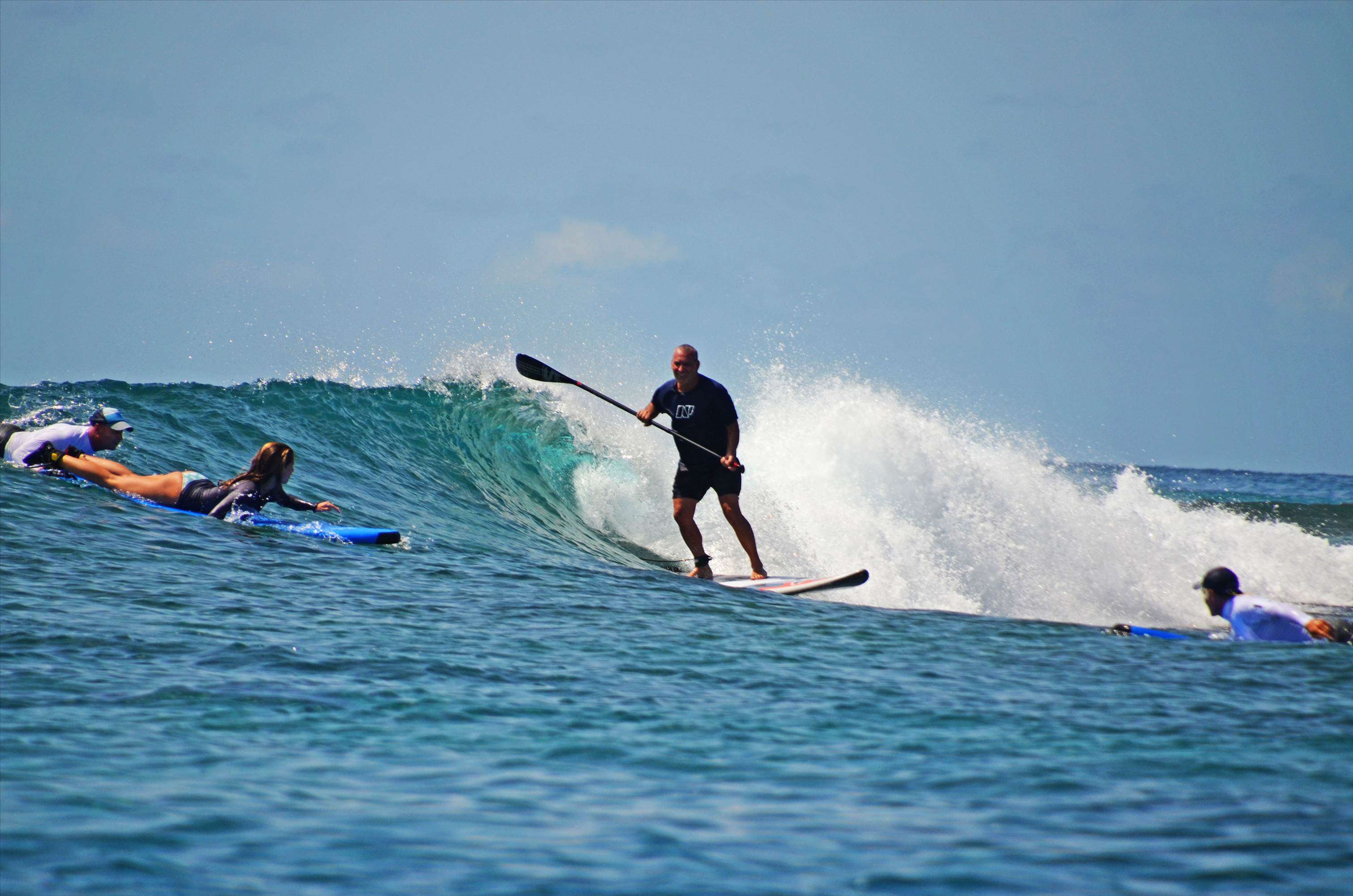 Maldives SUP Surfing