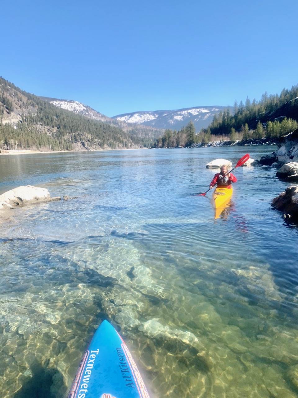 Social distancing Kootenay style.