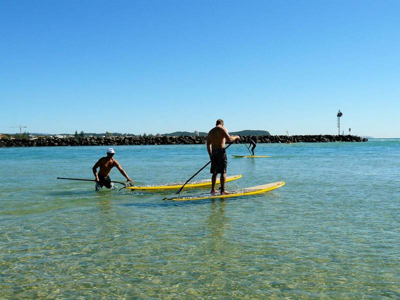 Currumbin SUP demo day