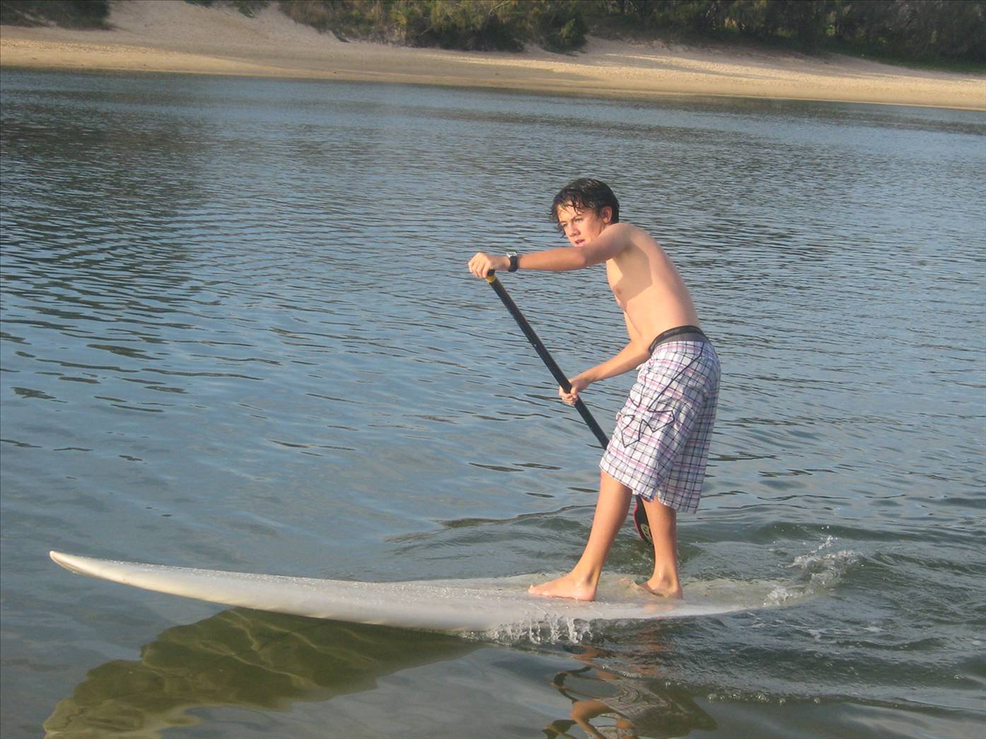 me on my new sup