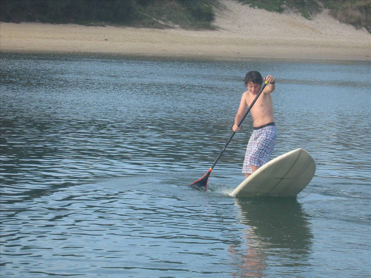 me on my new sup
