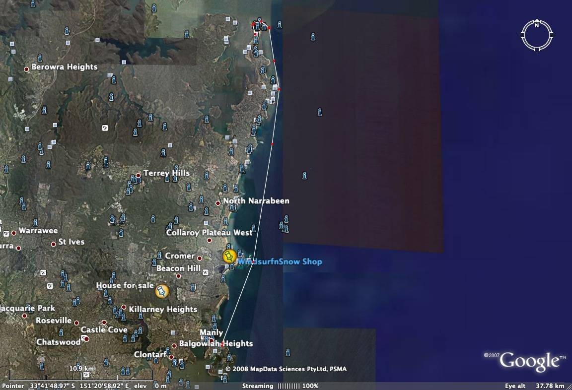 Sydney Race Series Courses