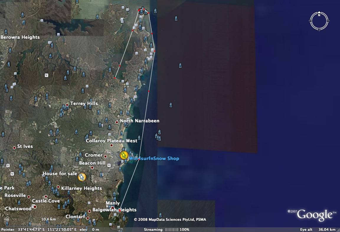 Sydney Race Series Courses