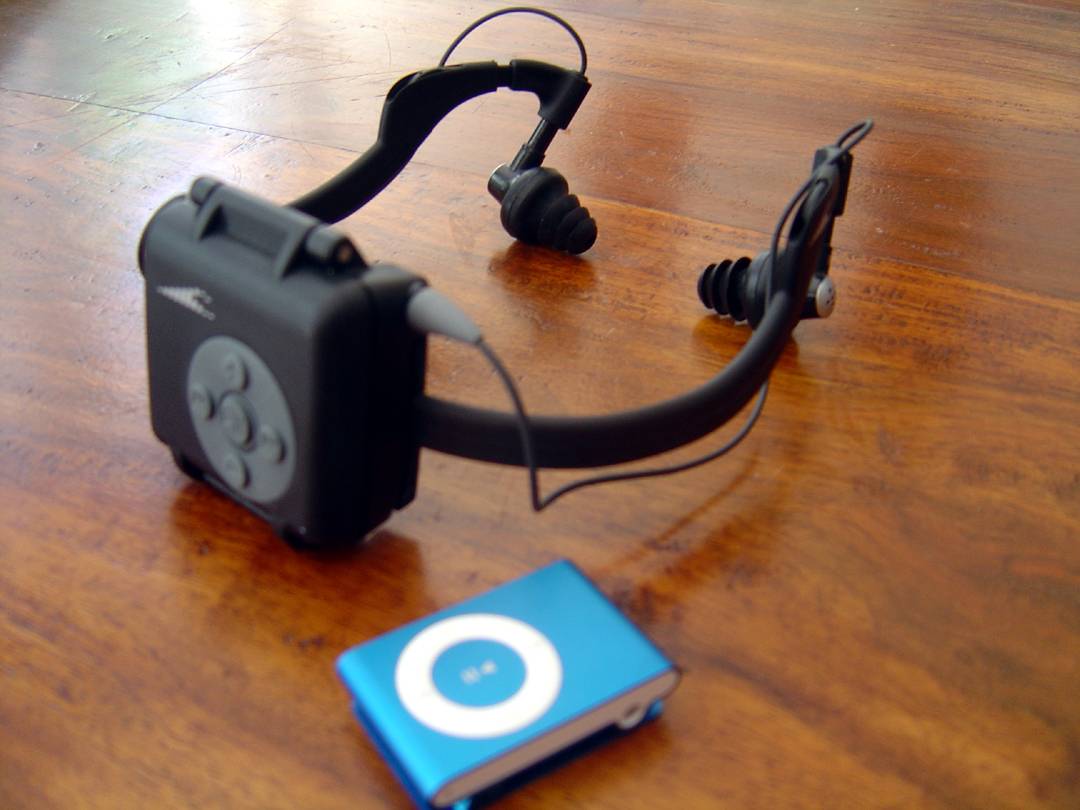 Waterproof Ipod Headphones.