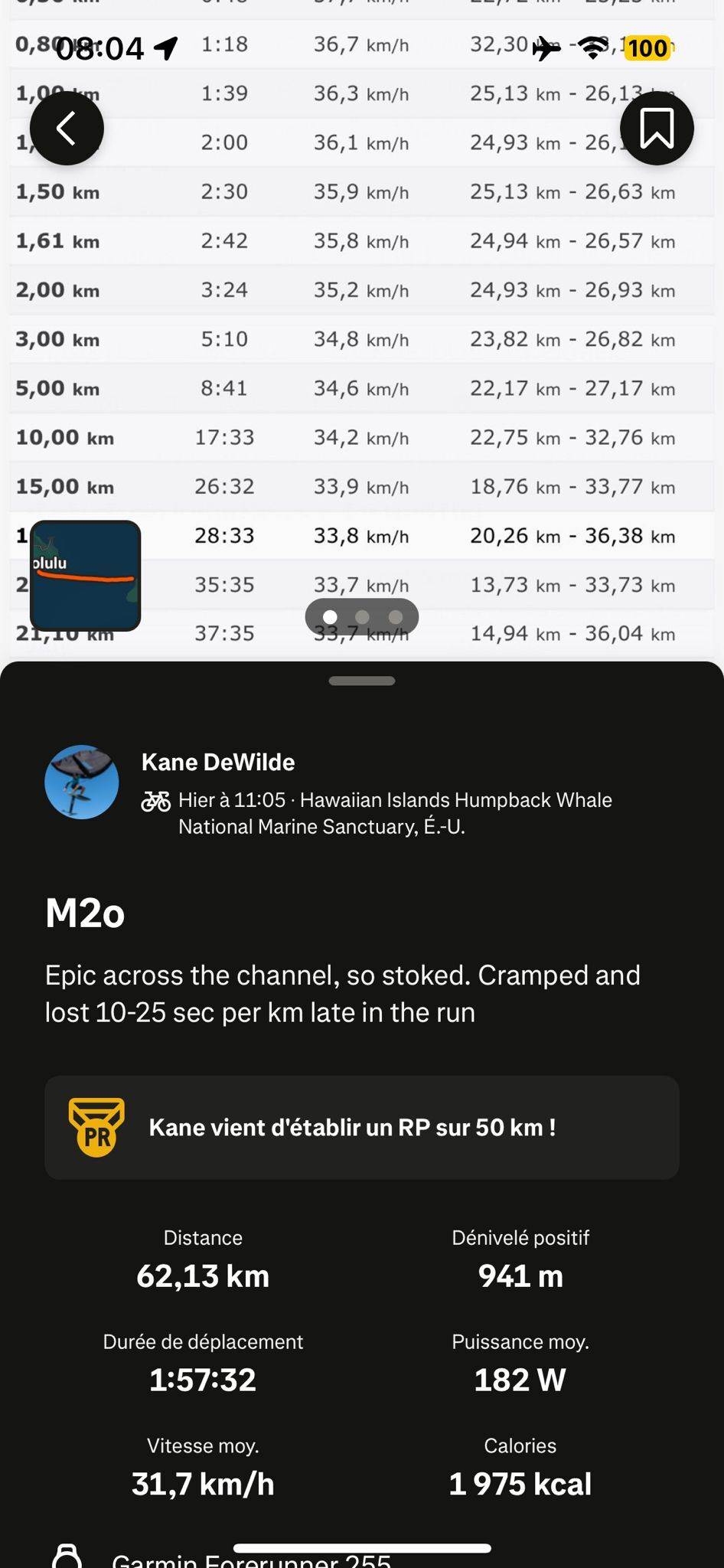 kane stats M2O