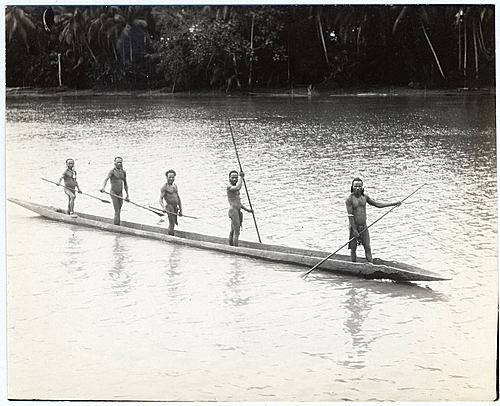 Sepik Canoe