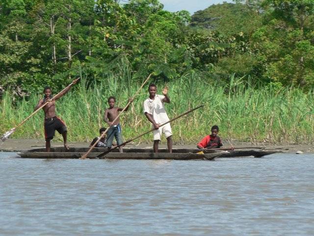 Sepik Canoe