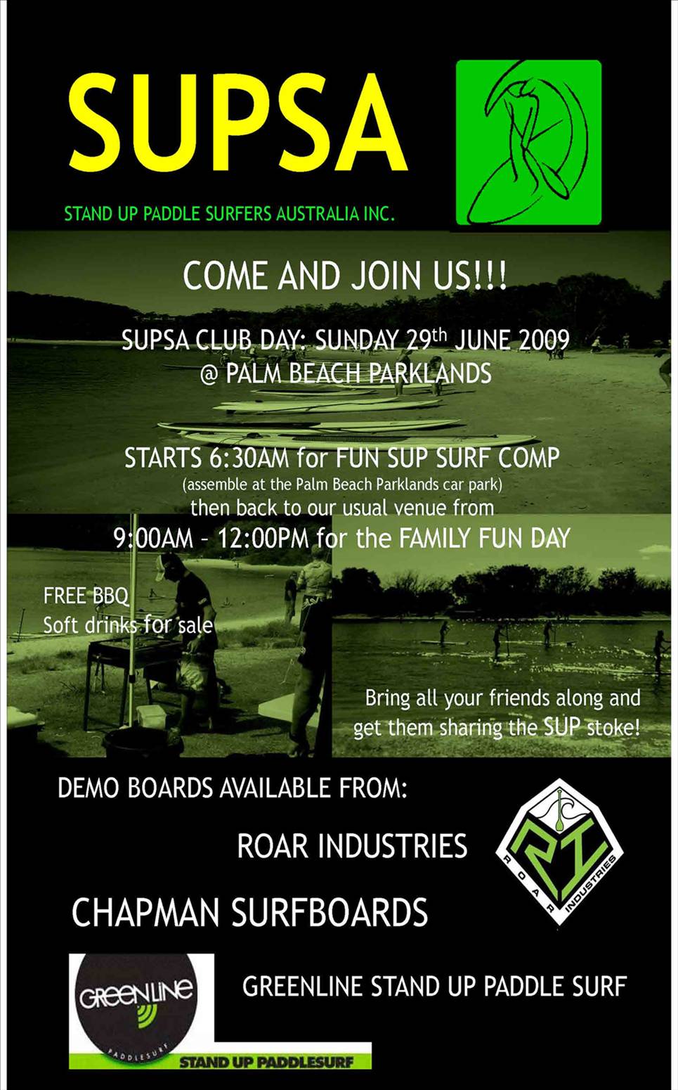 SUPSA Poster 28th June 09